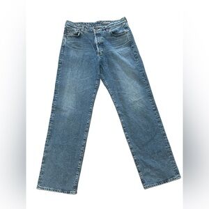 AG Alexxis High Rise Vintage Straight Classic Contour 360 Size 32R Designer